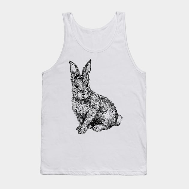 bunny Tank Top by KwaaiKraai